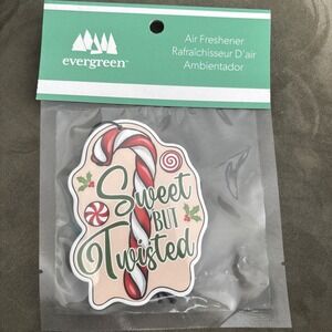 Evergreen Car Air Freshener Citrus Scent Sweet  But Twisted